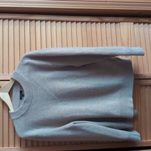 Quince Cashmere Oversized Sweater (Oatmeal)- M